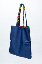 African Handcrafted Ankara Print Tote Bag - Elim