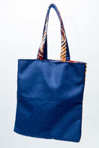 African Handcrafted Ankara Print Tote Bag - Ekow