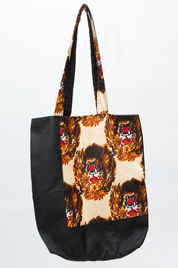 African Handcrafted Ankara Print Tote Bag - Balo