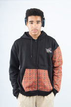 Unisex Afro-Fusion Zip Hoodie