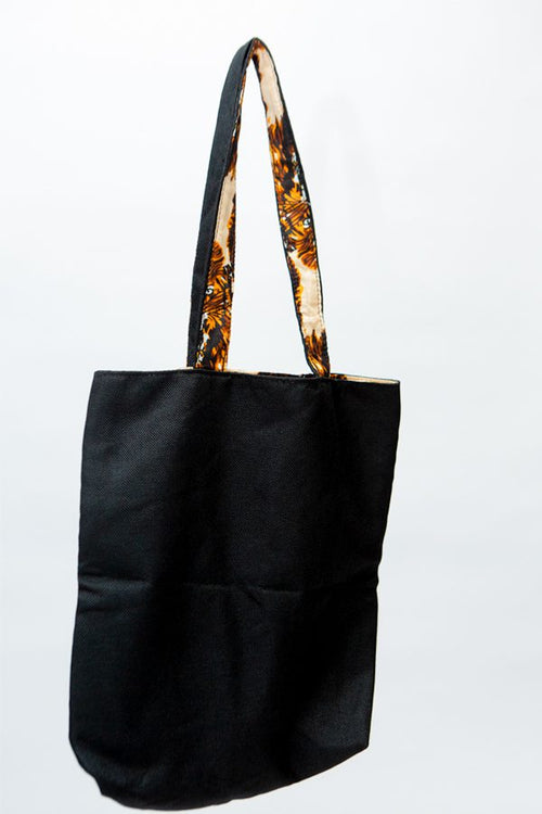 African Handcrafted Ankara Print Tote Bag - Balo