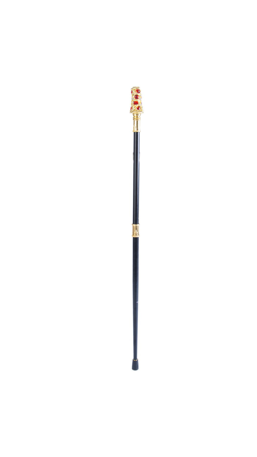 Divine Red Diamond Elegant Occasion African Walking Stick