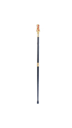 Divine Red Diamond Elegant Occasion African Walking Stick