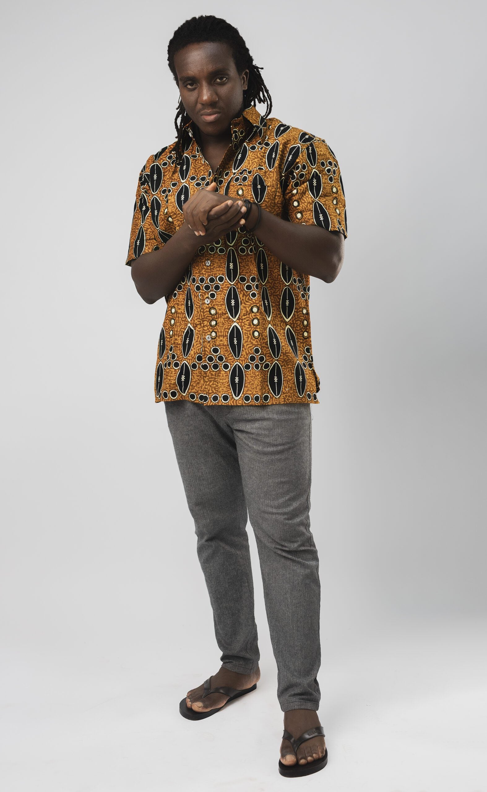 Mustard Tribal African Best Customisable Stylish Shirt