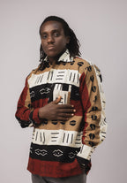 African Print Best Customisable Stylish Long Sleeve Shirt