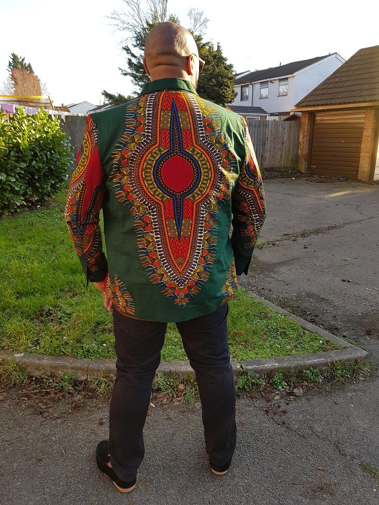 Dashiki Pattern Ankara  Men Blazer