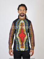 Long Sleeved African Dashiki Shirt