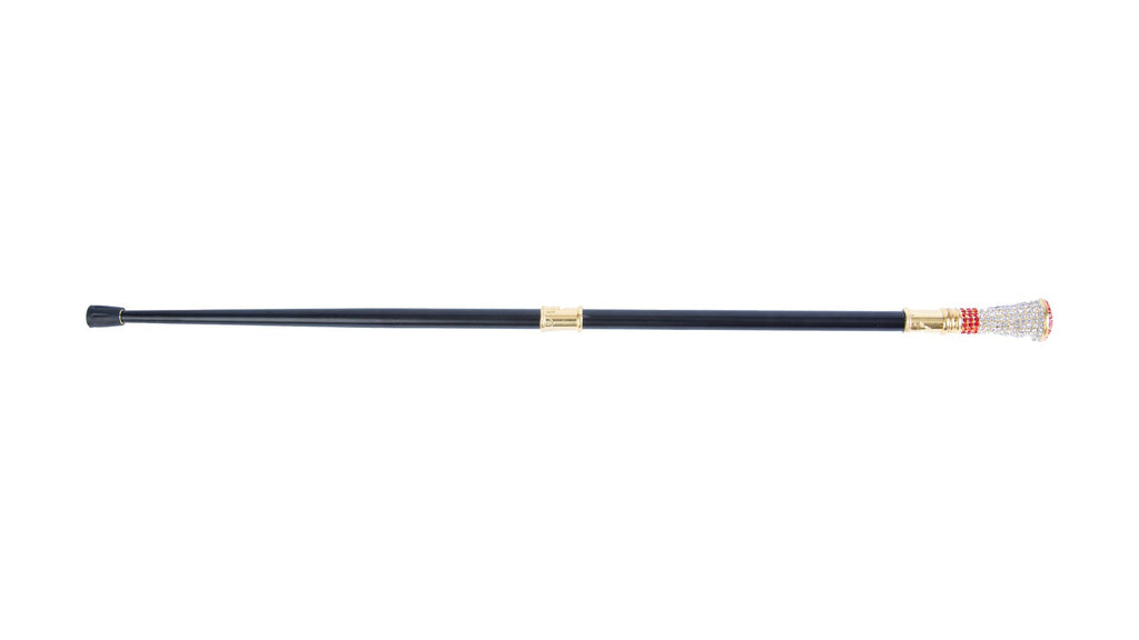 Beautiful Bejewelled Occasion African Walking Stick