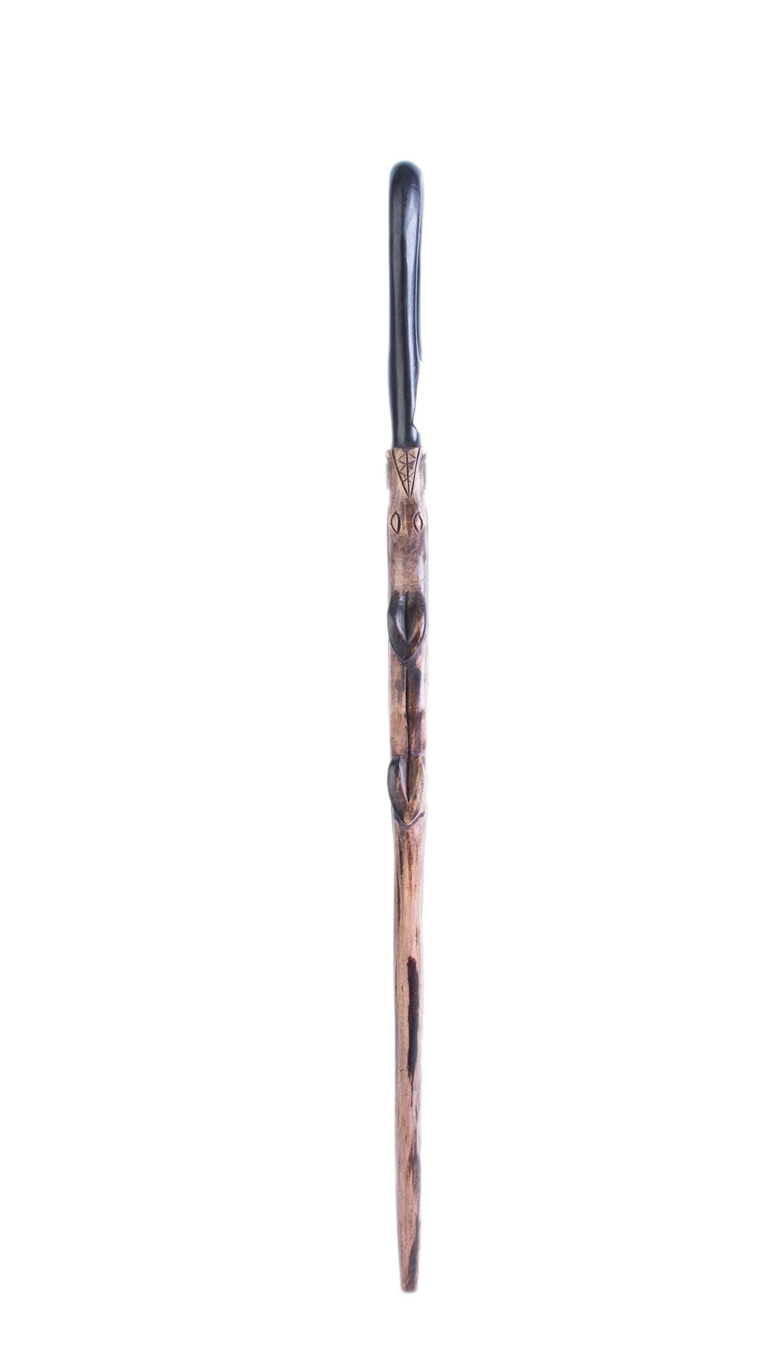Cool Crocodile Design Wooden African Walking Stick