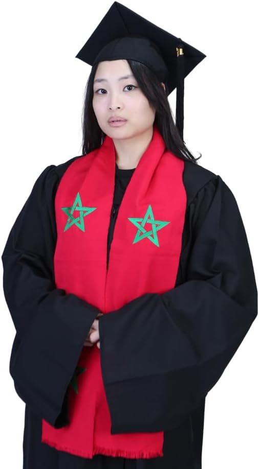 Morocco Cotton Graduation Muffler / Stole