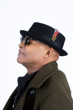 Wool Felt Crushable Pork Pie Hat
