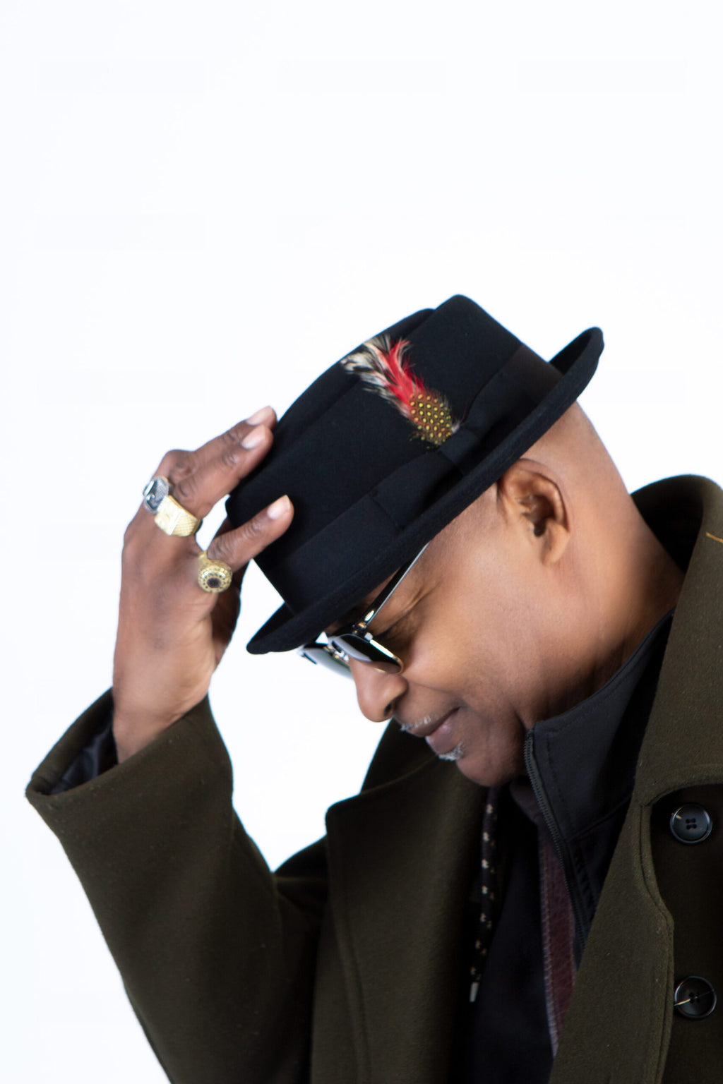 Wool Felt Crushable Pork Pie Hat