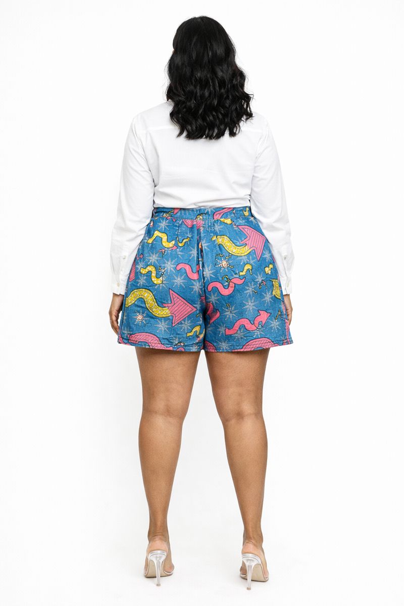 Women Ankara Shorts