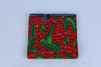 Africa Red and Bird Ankara Pattern 6-yard Fabric