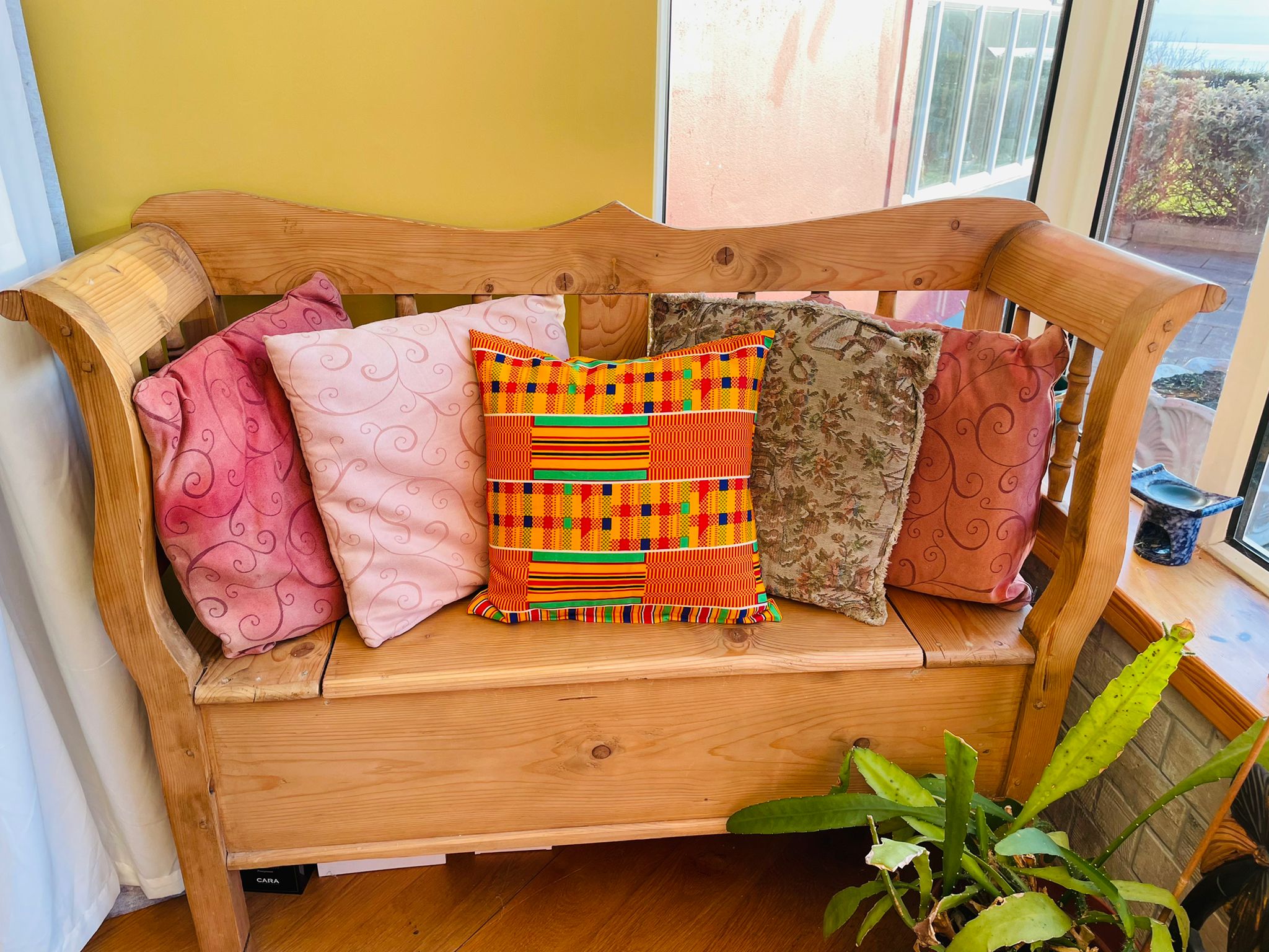 Ekene African Ankara Multicoloured Cushion Cover