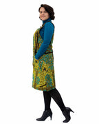 Layla African Kente Print Pinafore Dress