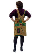 Lorisa African Kente Print Pinafore Dress