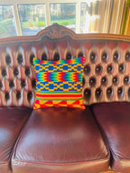 Dayo African Ankara Multicoloured Cushion Cover