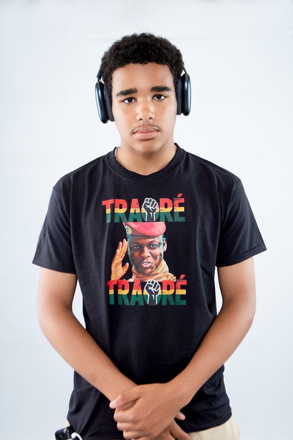 TRAORÉ Graphic T-Shirt | Pan-African Revolutionary Tee