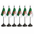 Algeria National Flag – Large, Medium Handheld & Tabletop Mini Flag Options