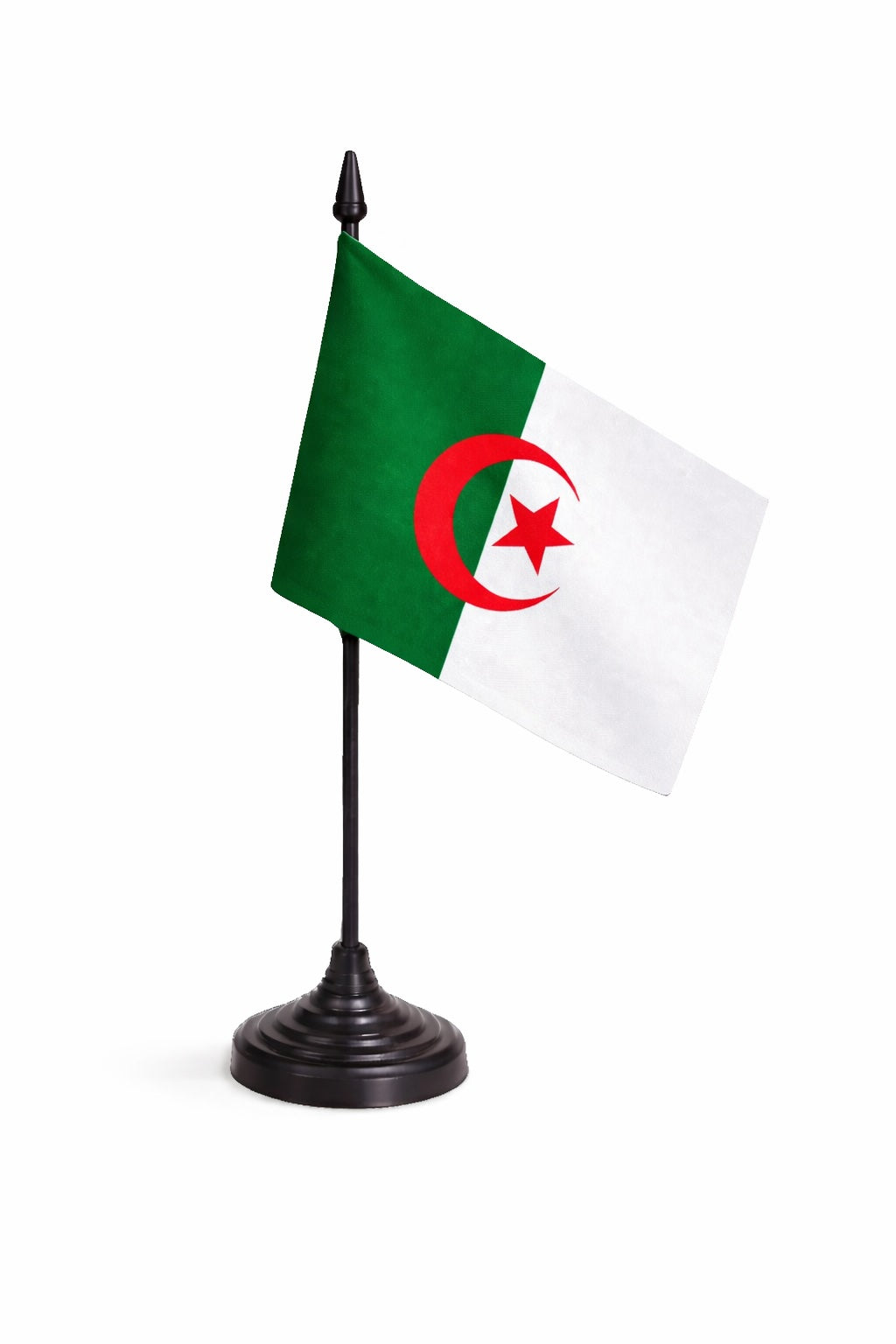 Algeria National Flag – Large, Medium Handheld & Tabletop Mini Flag Options