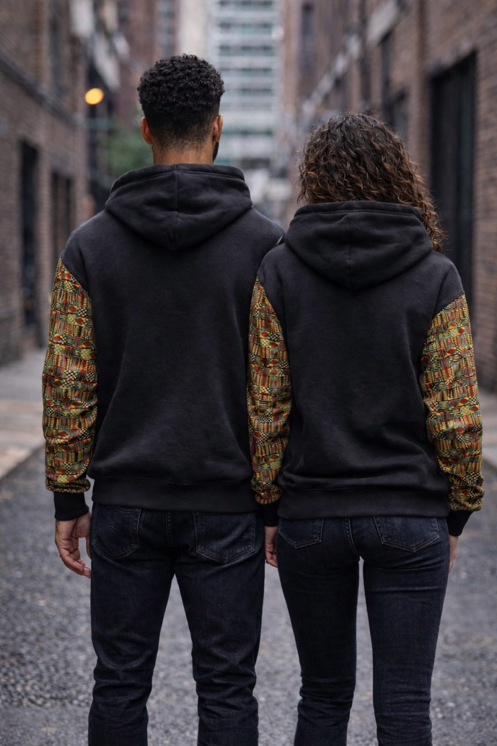 Unisex Afro-Fusion Zip Hoodie
