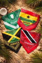 Country Flag Print Bandana