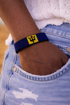 Country Beaded Bracelet – Handmade Cultural Beads Wristband
