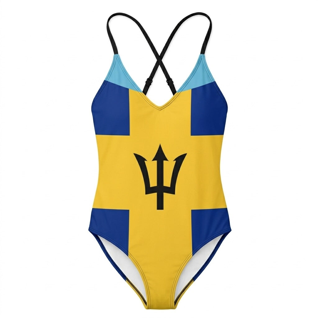 Country Flag One Piece Swimsuit