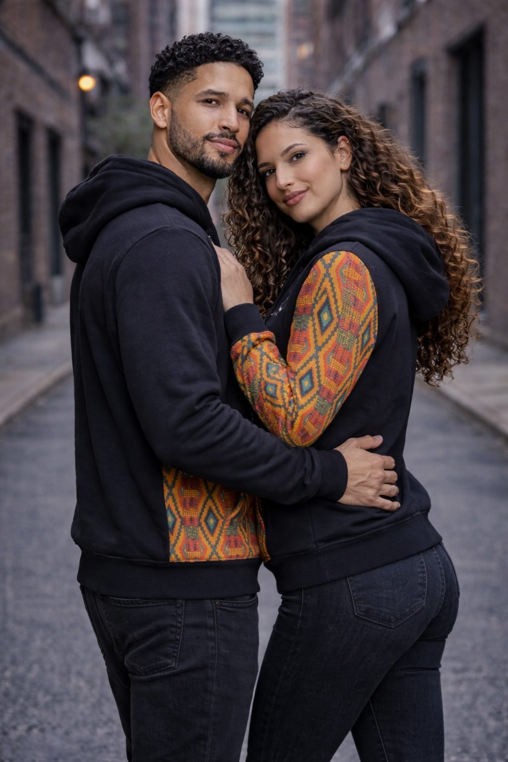 Unisex Afro-Fusion Zip Hoodie