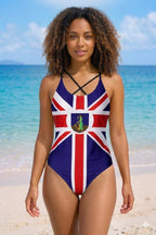 Country Flag One Piece Swimsuit