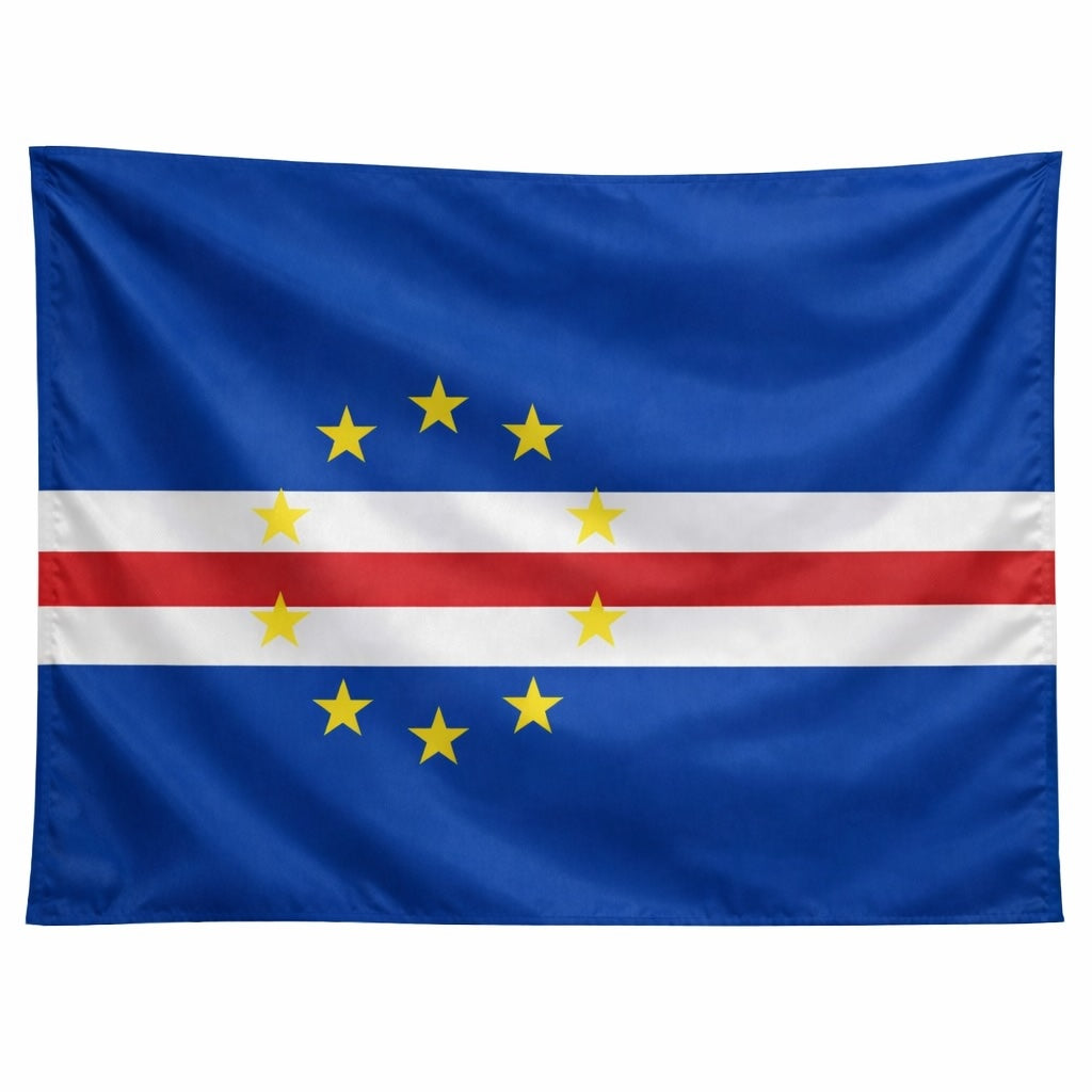 Cape Verde National Flag – Large, Medium Handheld & Tabletop Mini Flag Options