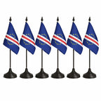 Cape Verde National Flag – Large, Medium Handheld & Tabletop Mini Flag Options