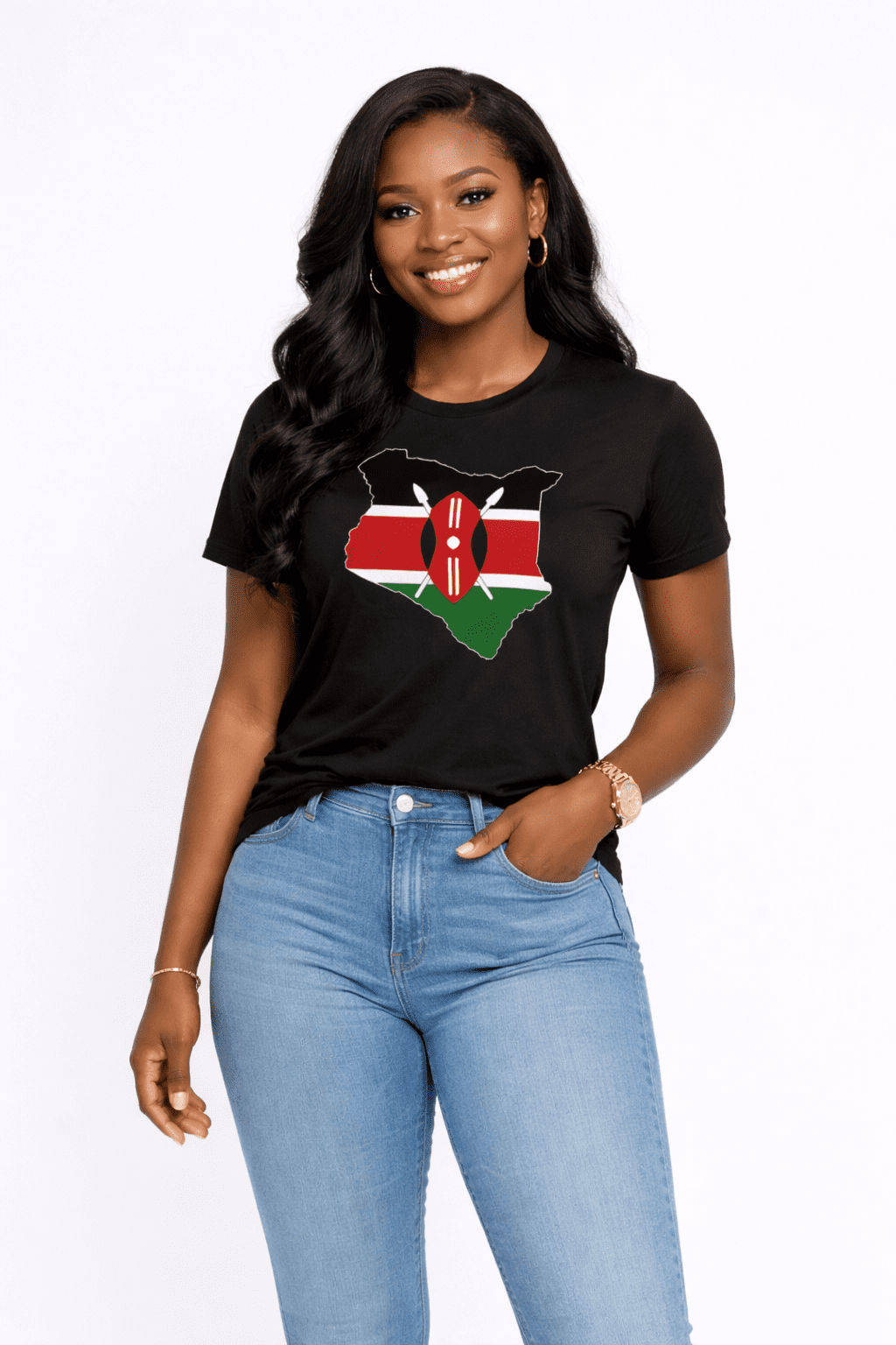 Adita Kenya Country Flag Top