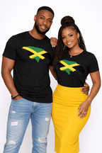 Vibrant Jamaica Colours Country Flag Unisex Top