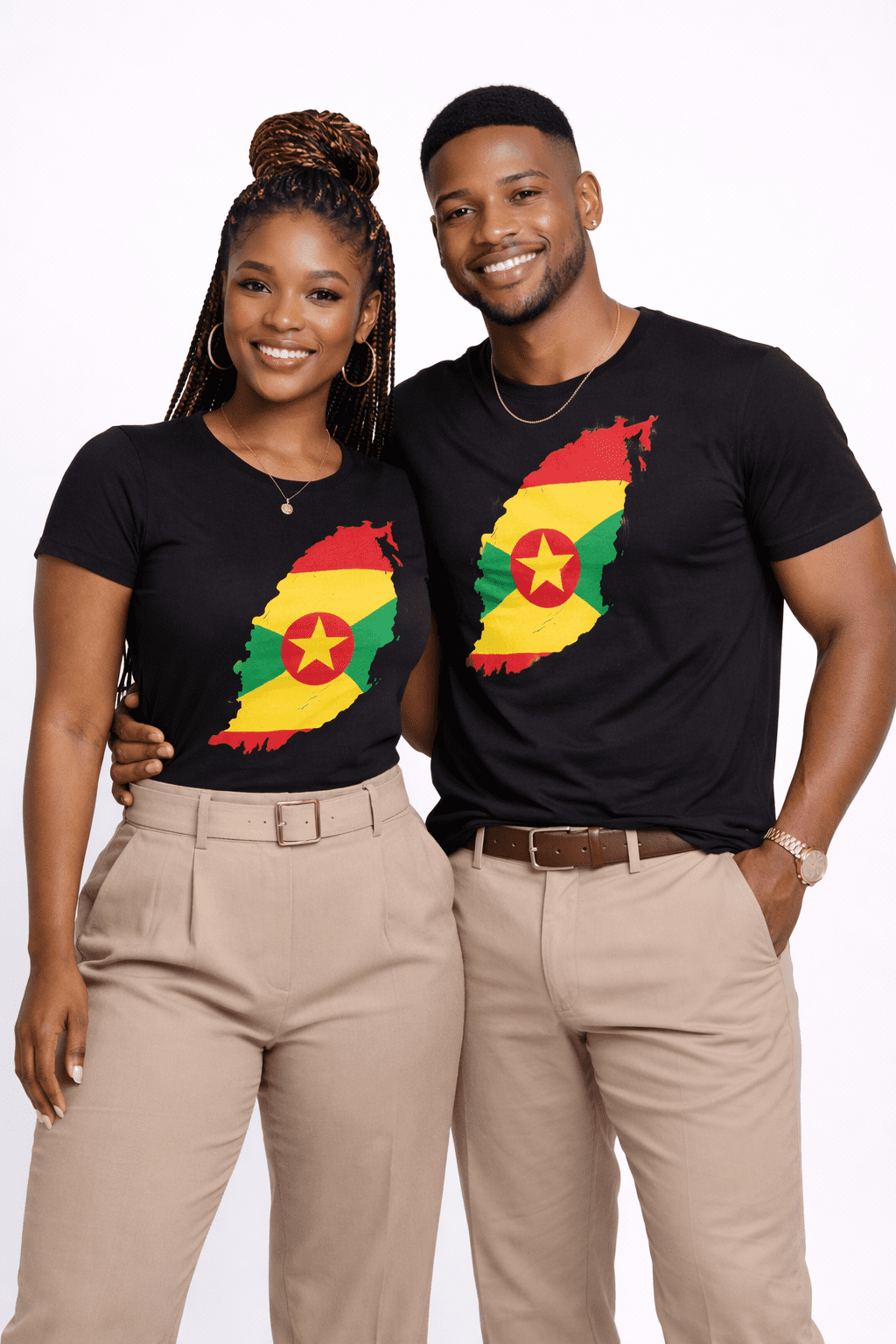 Jam Vibrant  Grenada Country Flag Unisex Top