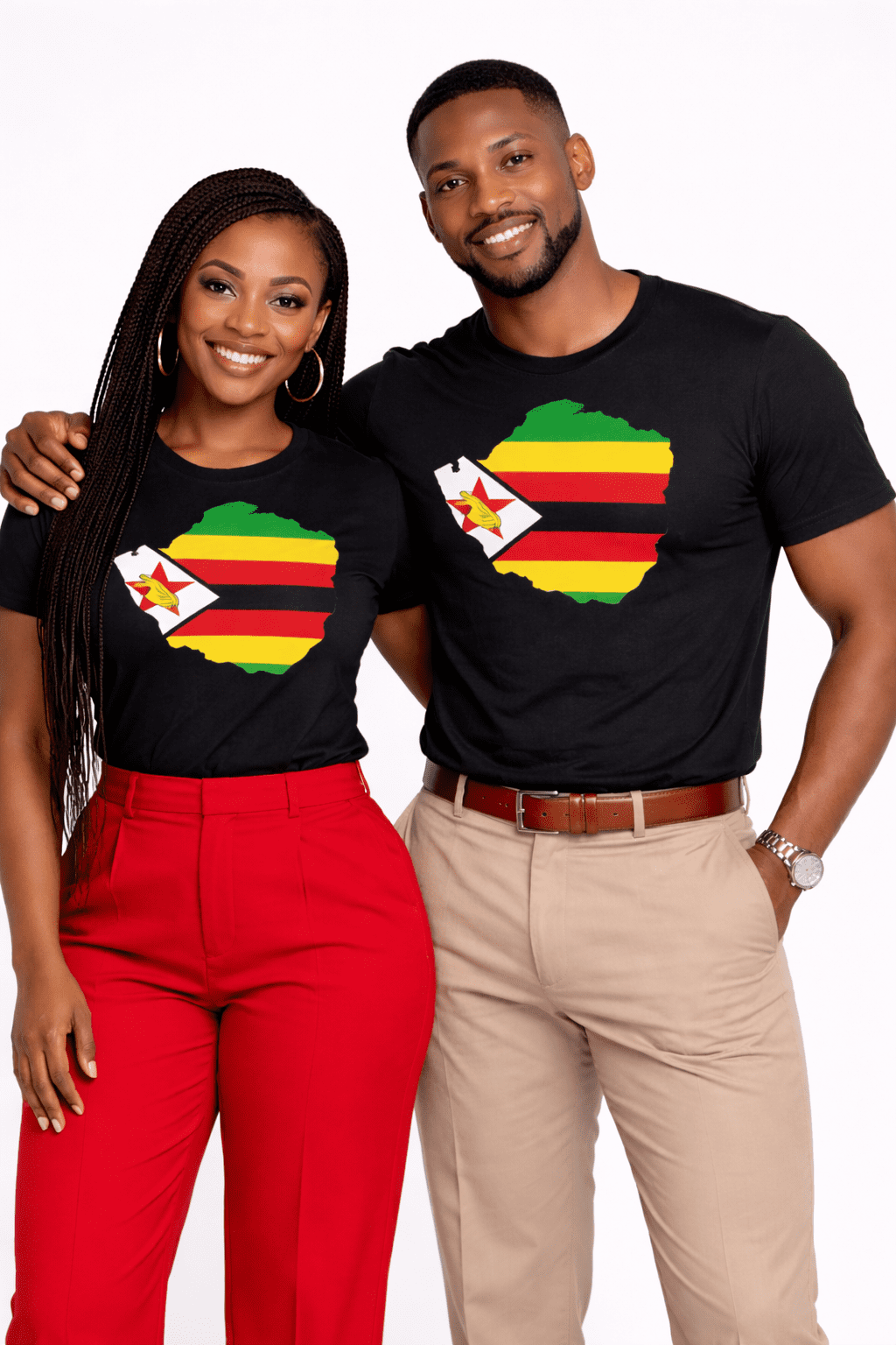 Zimbabwe Colours Country Flag Unisex Top