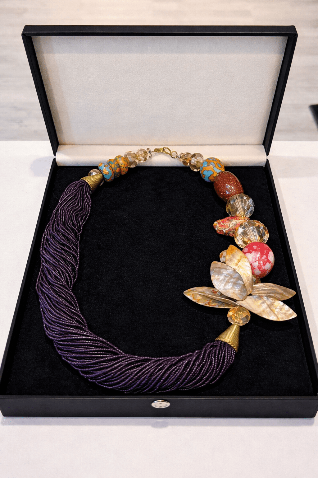 Handcrafted Beaded Necklace