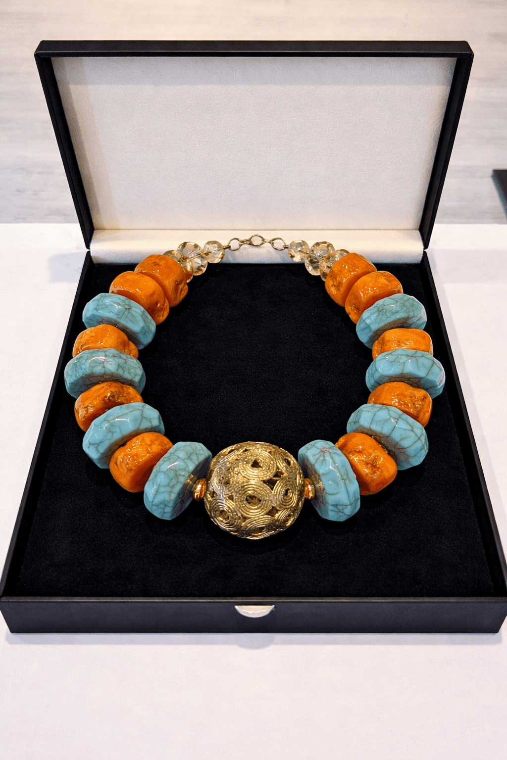 Handcrafted Beaded Necklace
