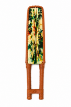African Print Folding Hand Fan – Ankara Wax Print Fabric Fan with Leather Handle (Copy)