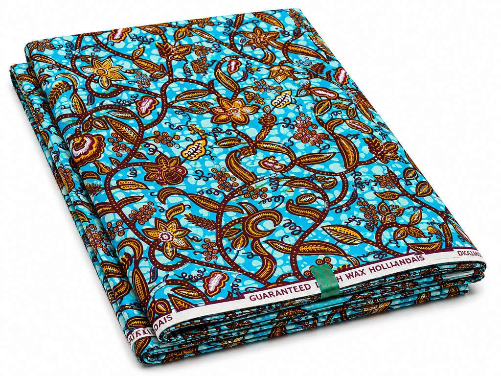 6-Yard Africa Print Ankara Fabric Wax Print Suitable For Any African  Apparel