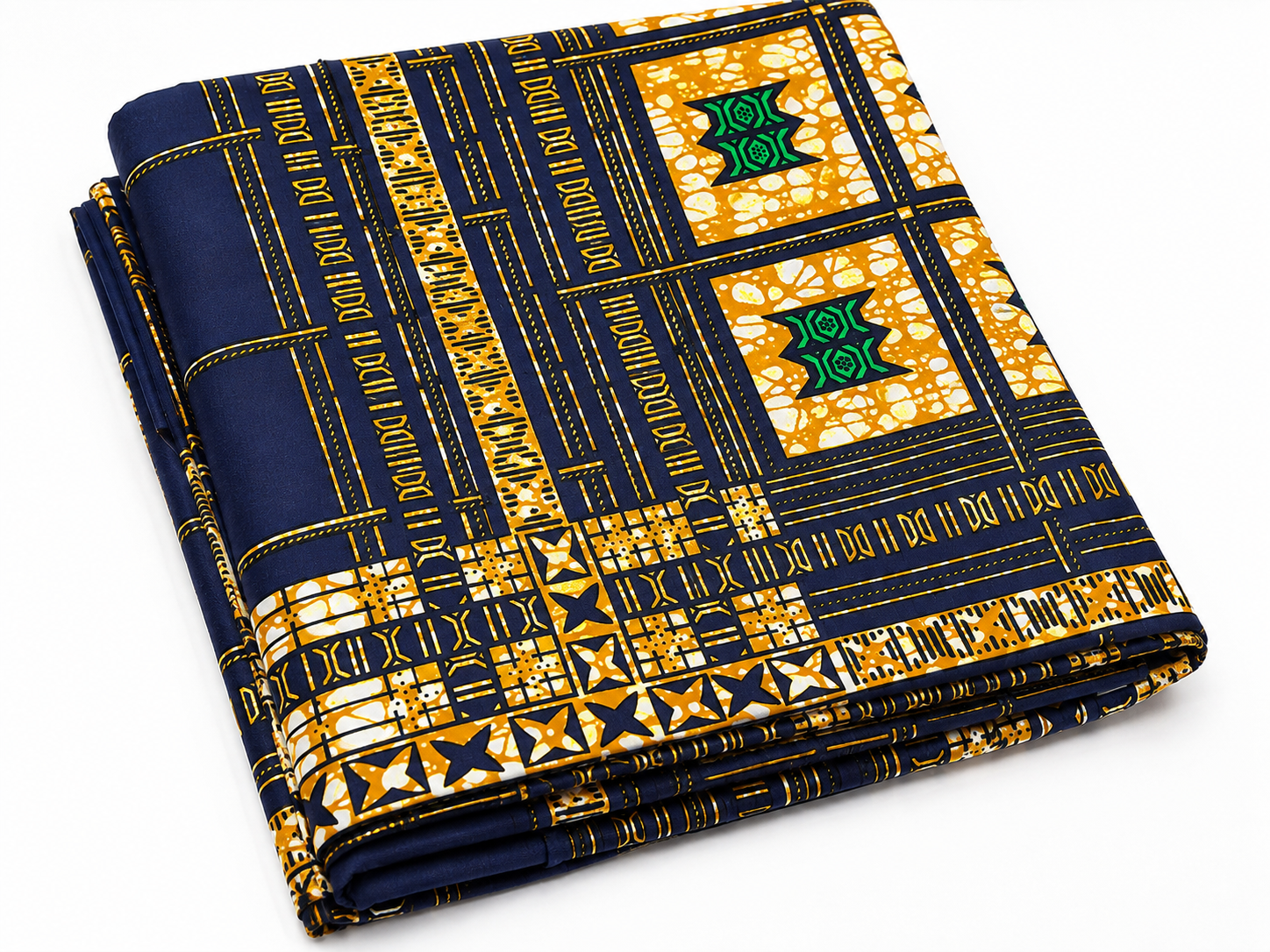 6-Yard Africa Print Ankara Fabric Wax Print Suitable For Any African  Apparel