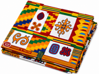 6-Yard Kente Africa Print Ankara Fabric Wax Print Suitable For Any African  Apparel