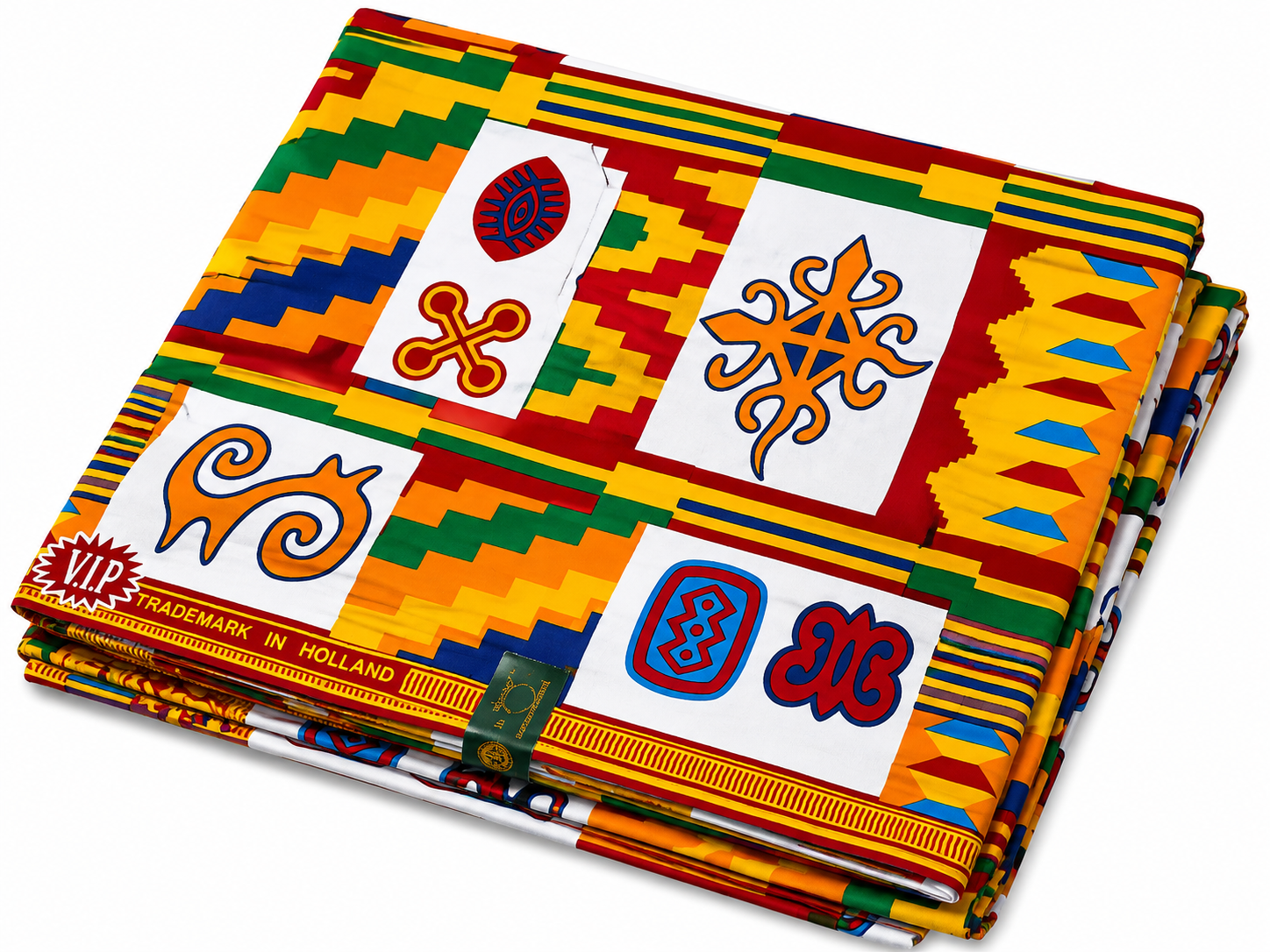 6-Yard Kente Africa Print Ankara Fabric Wax Print Suitable For Any African  Apparel