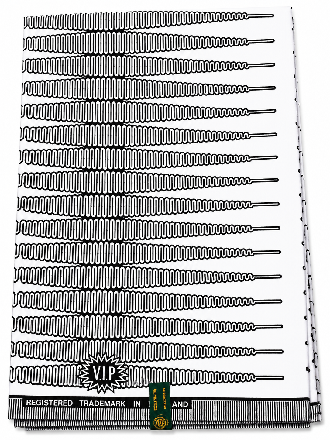 6-Yard Africa Black and White Print Ankara Fabric Wax Print Suitable For Any African  Apparel