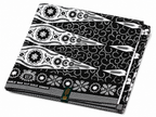 6-Yard Black and White Africa Print Ankara Fabric Wax Print Suitable For Any African  Apparel