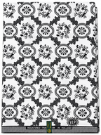 6-Yard Black and White Africa Print Ankara Fabric Wax Print Suitable For Any African  Apparel