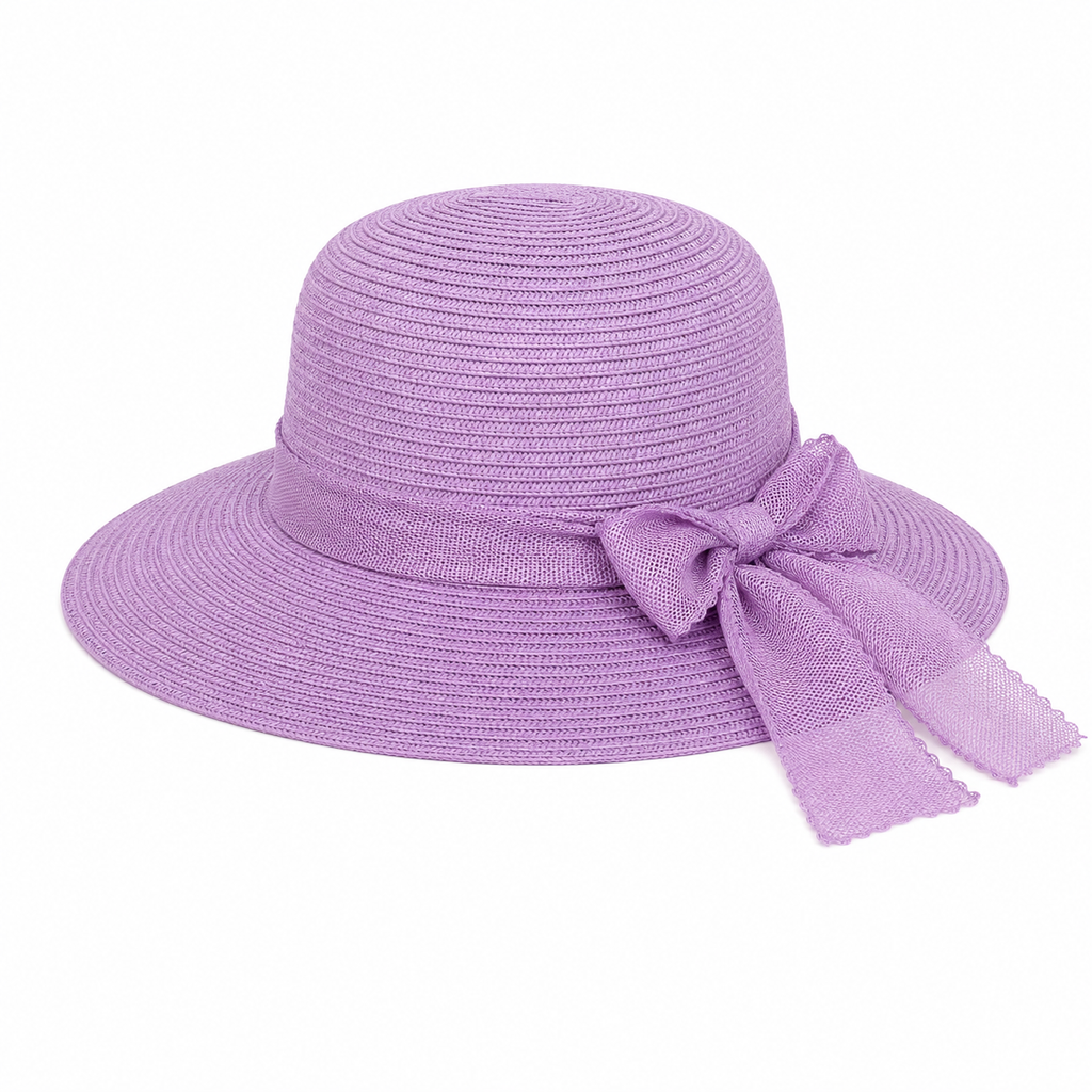 Straw Floppy Sun Hat, Wide Brim Beach Holiday Hat