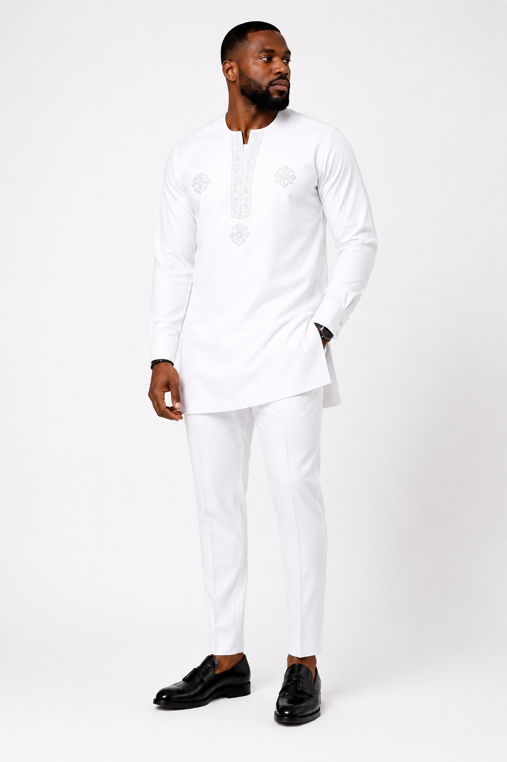 Men's African Two Piece Set