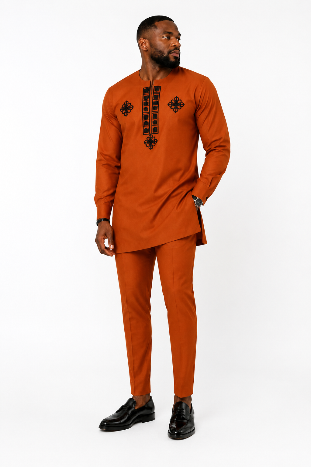 Men's African Two Piece Set